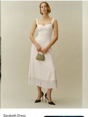 reformation butterfly dress ivory | Dresses | Reformation In Size 6 Bride dresses